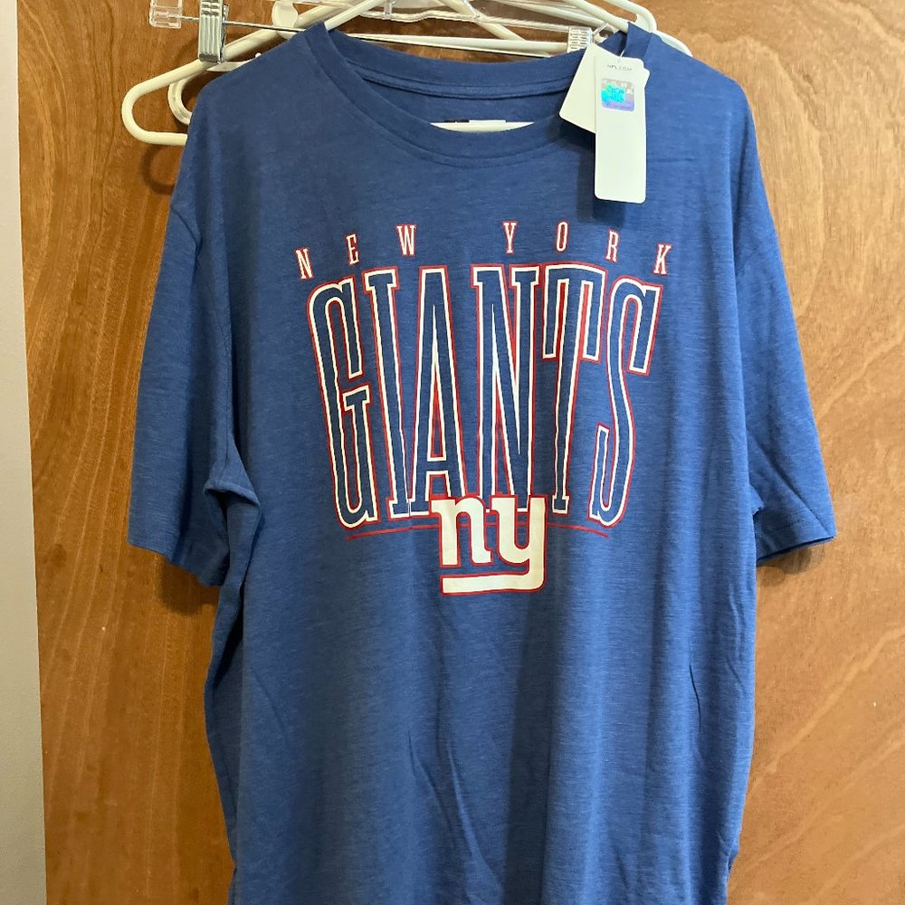 NWT size 2XL NFL Official New York Giants Tee Shirt
